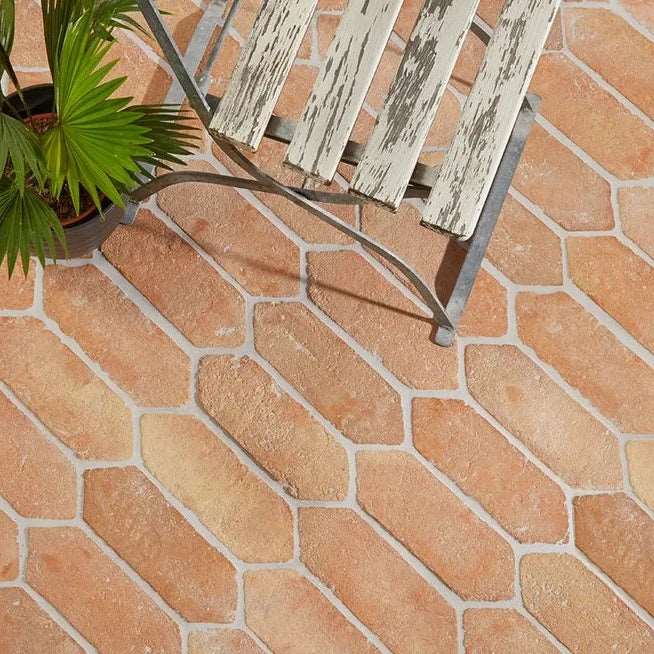 Marlborough Terracotta, Picket, £78.00/ M2 Red Tile Terracotta Tiles Ca Pietra