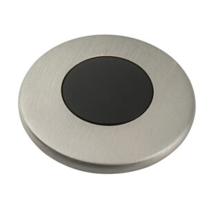 Samuel Heath Brushed Nickel with Matt Black – BNB finish sample