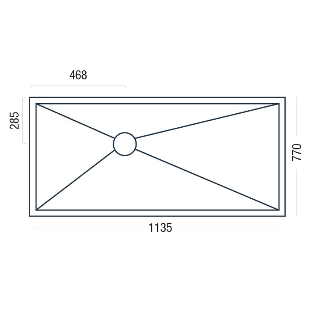 Premier Shower Deck 1135 x 770mm