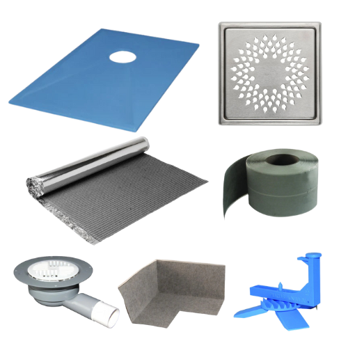 Wetroom Kit Complete 1200 x 800 Set