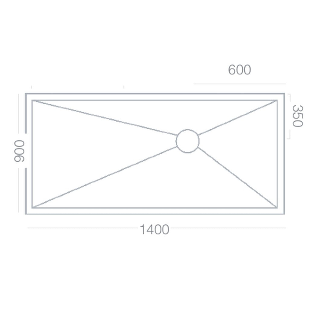 Premier Shower Deck 1400 x 900mm