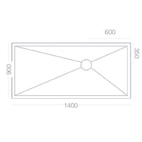 Premier Shower Deck 1400 x 900mm