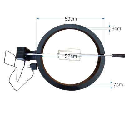 Kamado Bono Grande 23″ Electric Rotisserie