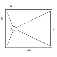 Premier Shower Deck 1450 x 1150mm