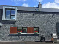 Blue Limestone Cladding Slips Home