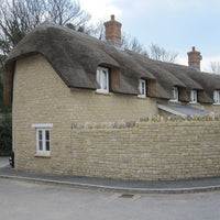 Purbeck White Stone Slips Walling