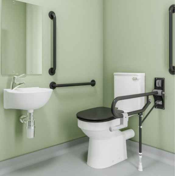 Close Coupled Standard Doc M Pack with TMV3 Tap – Stainless & White