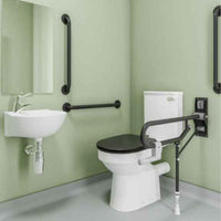 Close Coupled Standard Doc M Pack with TMV3 Tap – Stainless & White