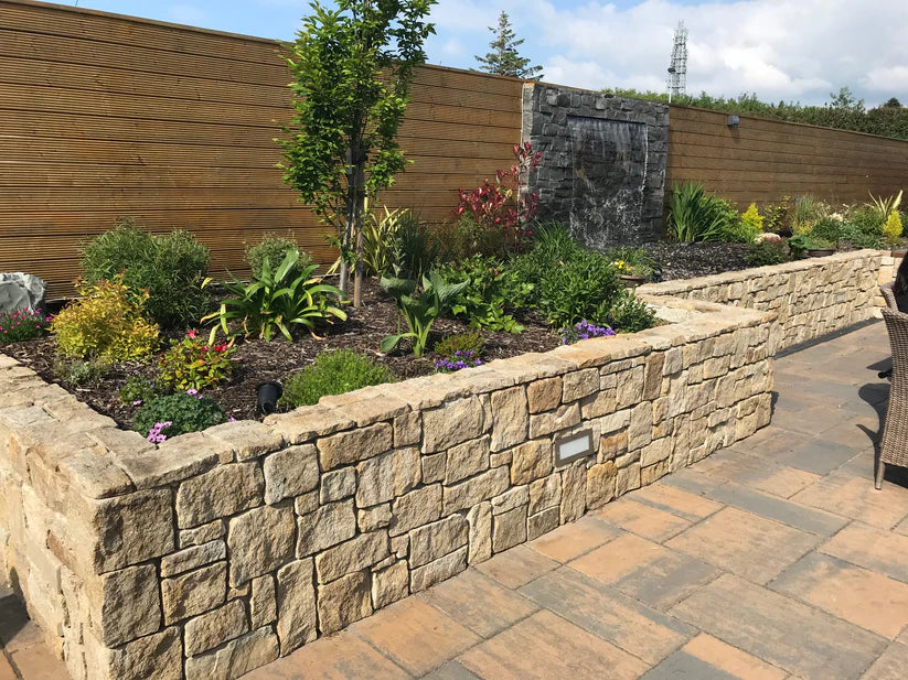 Grit Stone Cladding Wall