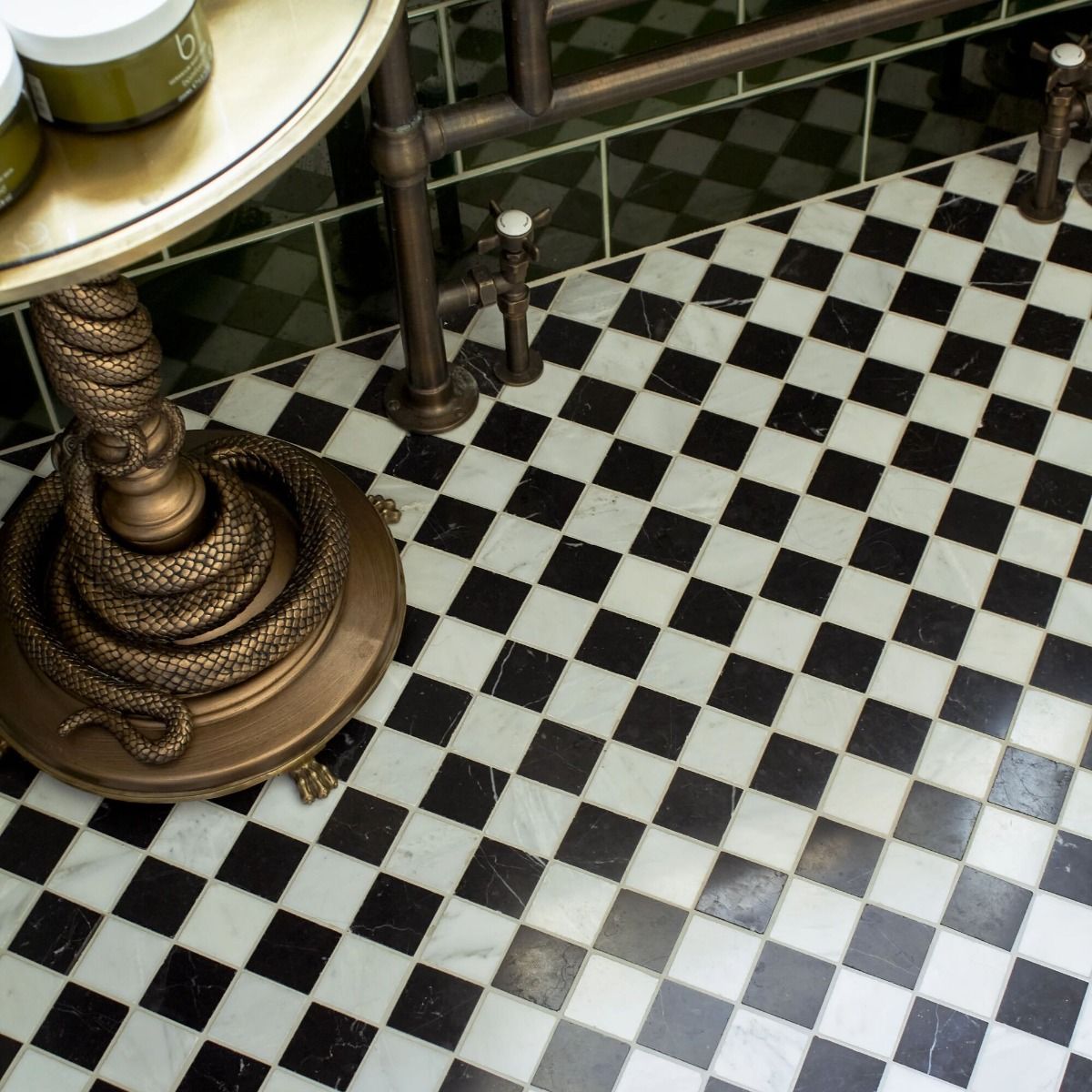 Chequers Court, 4.8 Square Mosaic, £134.90/M2 Decorative Tiles Sale Porcelain Decorative Tiles Fired Earth