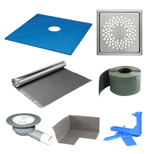 Wetroom Kit Complete 900 x 900 Set