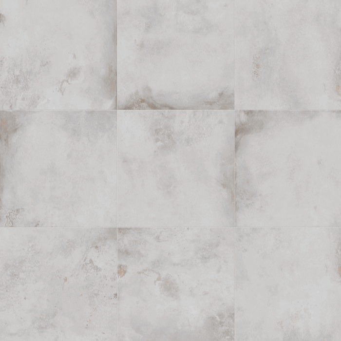 Alchemy Contemporary Porcelain, 3 sizes, Frozen, from £61.99/ M2 120 x 120 Contemporary Porcelain Tiles Grey Tile Caesar Ceramiche