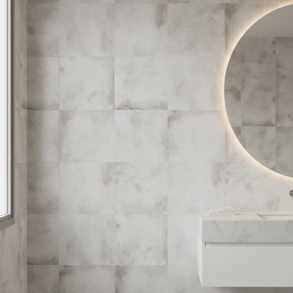 Alchemy Contemporary Porcelain Frozen 80x80cm