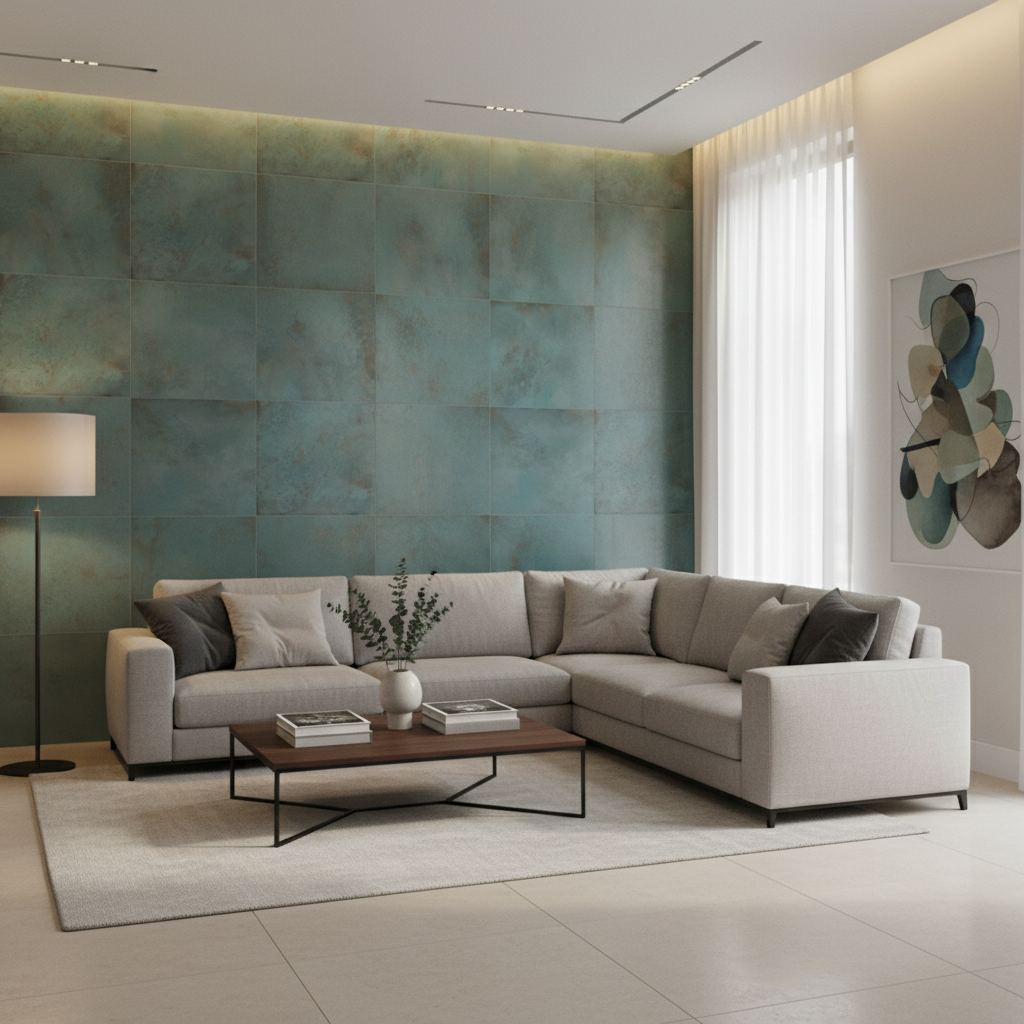 Alchemy Contemporary Porcelain Mint 40x80cm