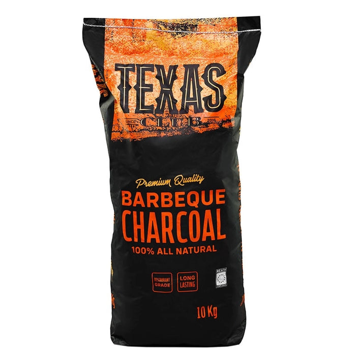Texas Club Restaurant Grade Lumpwood Charcoal – 10kg