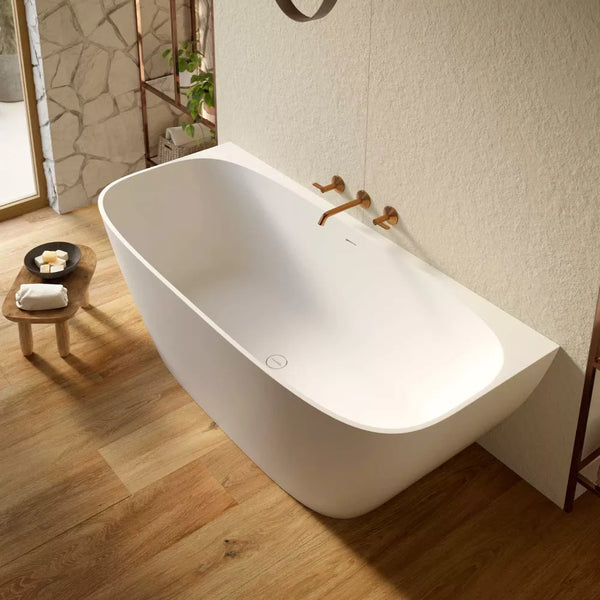 Acquabella Volda Semi-Freestanding Bath