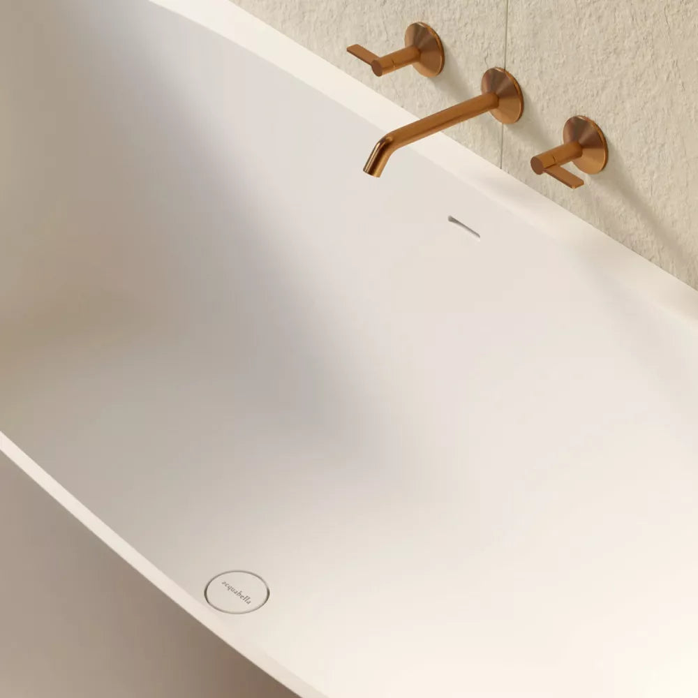 Acquabella Volda Semi-Freestanding Bath