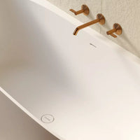 Acquabella Volda Semi-Freestanding Bath