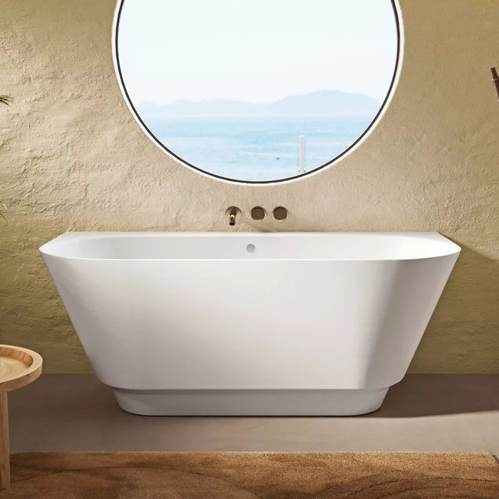 Acquabella Voss Semi-Freestanding Bath