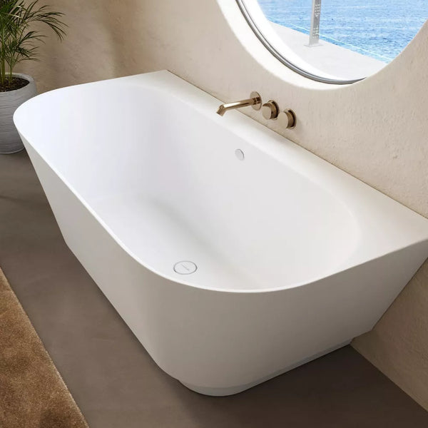 Acquabella Voss Semi-Freestanding Bath