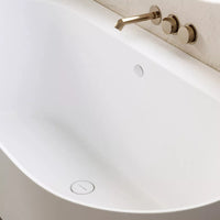 Acquabella Voss Semi-Freestanding Bath