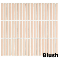 Bamboo Decorative Mosaic, Blush, £16.25 per sheet