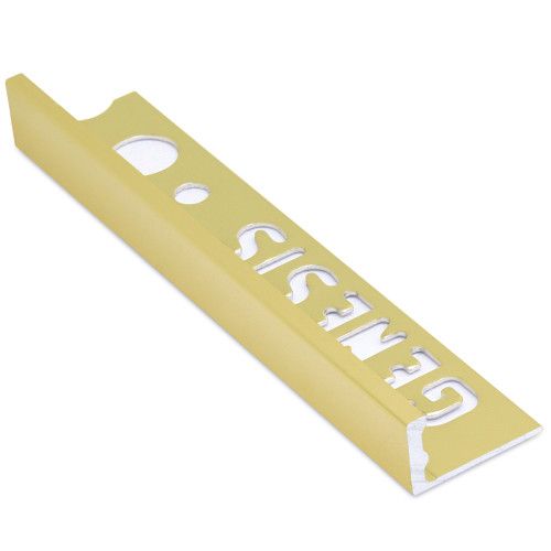 ESA - Aluminium Straight Edge - Bright Brass