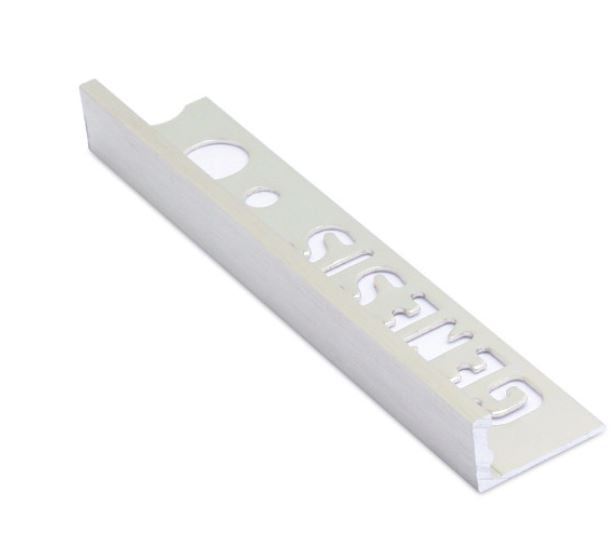 ESA - Aluminium Straight Edge - Brushed Silver