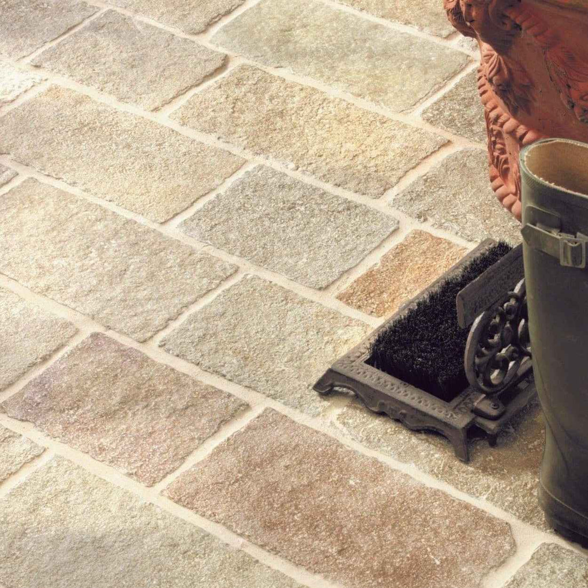 Ca Pietra Farley Cobbles Limestone External