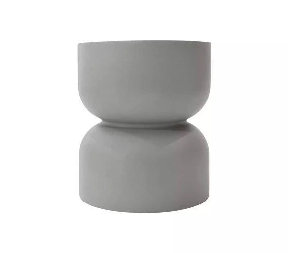 Chronos Side Table, Space Grey - Glass Fibre Reinforced Concrete