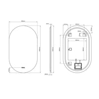 Claris Capsule Mirror, 2 sizes