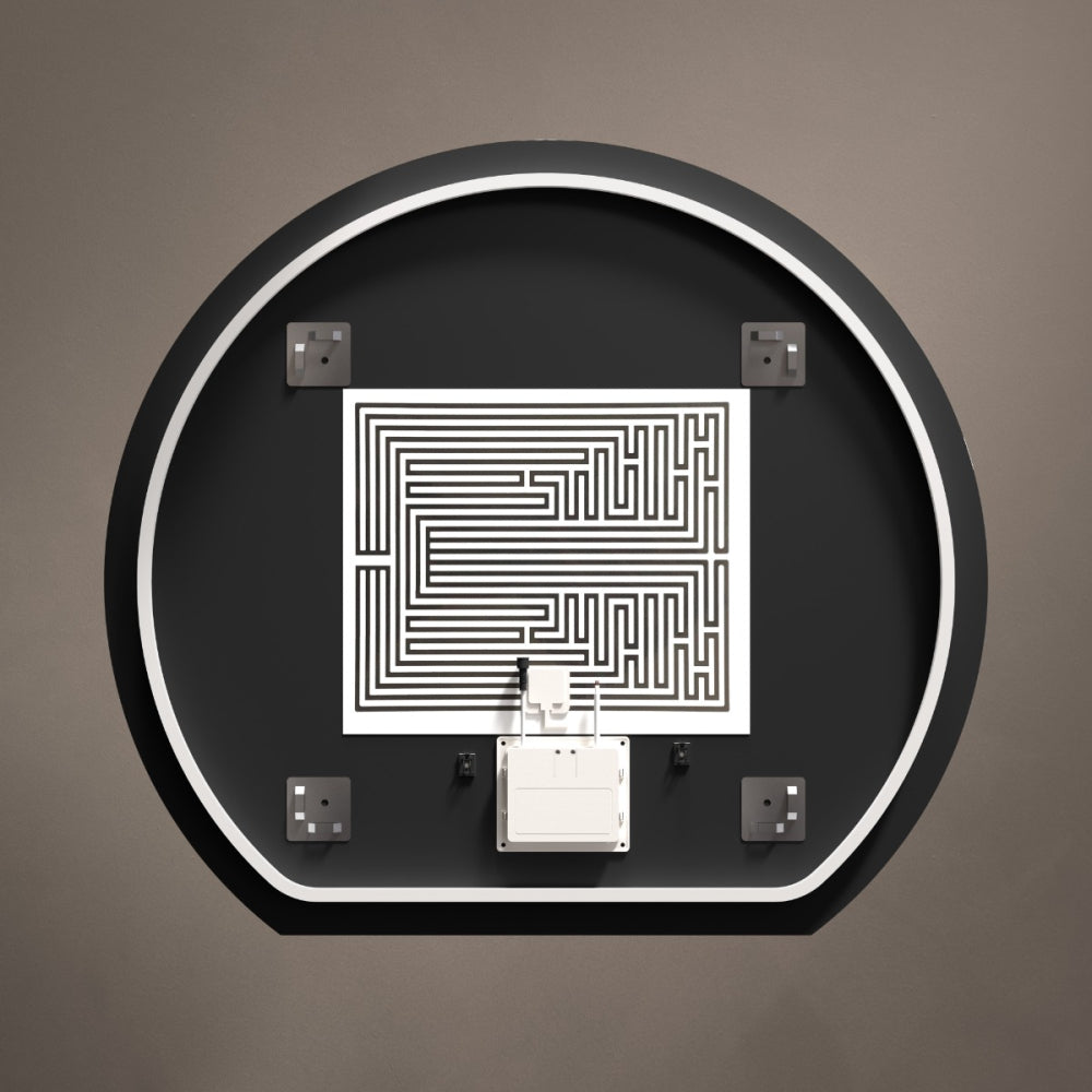 Claris Round Cut Mirror