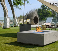 Capertee Fire Table, Space Grey, Glass-fibre reinforced concrete - Blackman Rowe