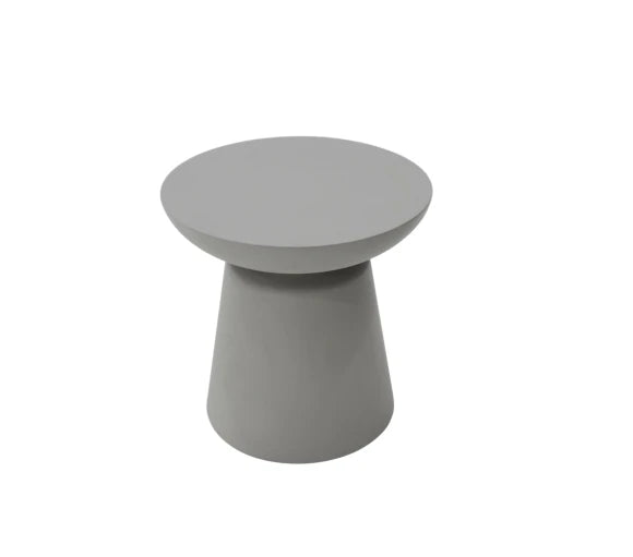 Kylix Side Table, Space Grey - Glass-Fibre Reinforced Concrete