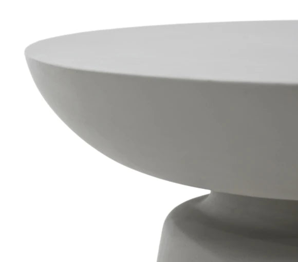 Kylix Side Table, Space Grey - Glass-Fibre Reinforced Concrete