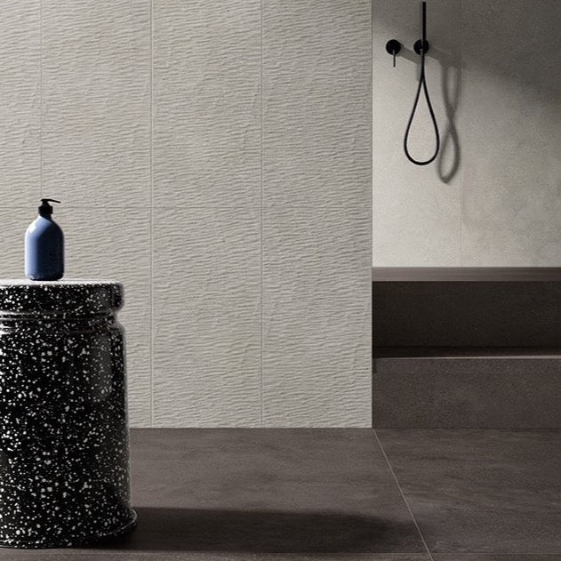 Phase Porcelain, 4 sizes, Dark, from £43.69/ M2 Contemporary Porcelain Tiles Grey Tile Marca Corona