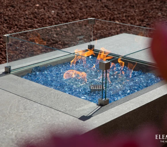 Monte Carlo Fire Table, Glass-fibre reinforced concrete