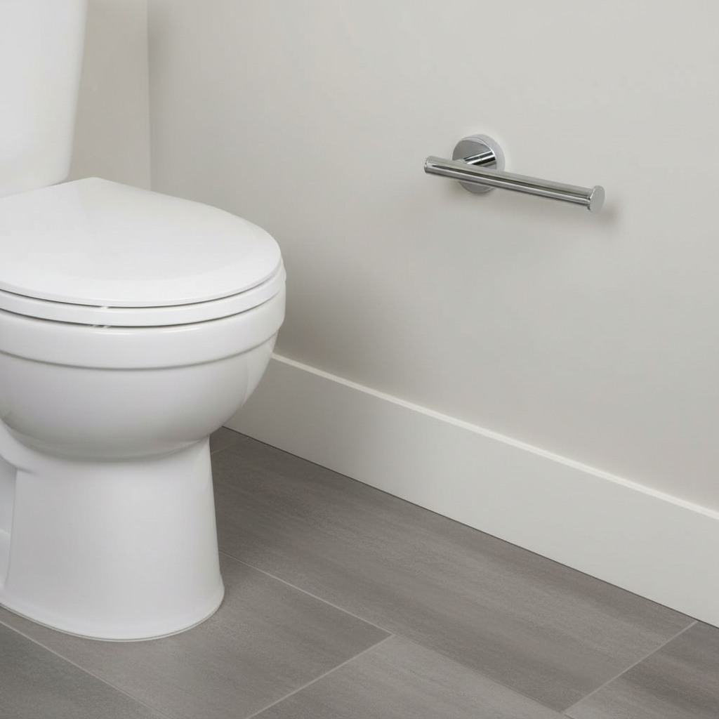 Eros Open Roll Holder, 2 finishes