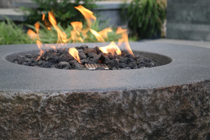 Boulder Fire Table, High performance cast concrete
