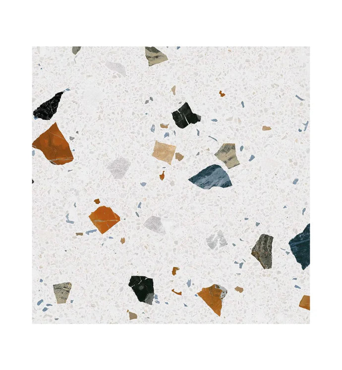 Fired Earth Frammento Multi 60 x 60 Terrazzo Effect Porcelain Tile