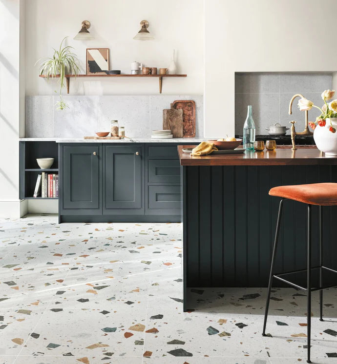 Fired Earth Frammento Multi 60 x 60 Terrazzo Effect Porcelain Tile