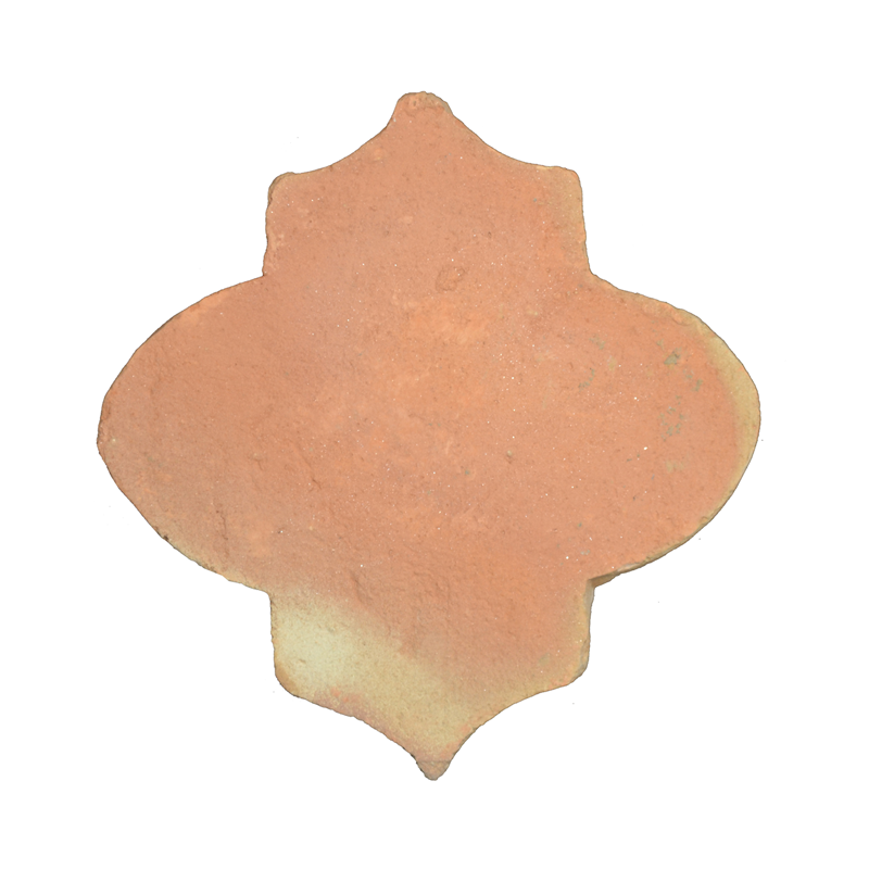 Handmade Terracotta Fleur Design 200x222x20mm
