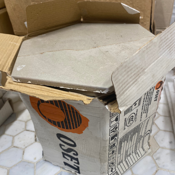 Autumn Marble, Pulpous Taupe - Job Lot Clearance (25 tiles / 0.9 m2)