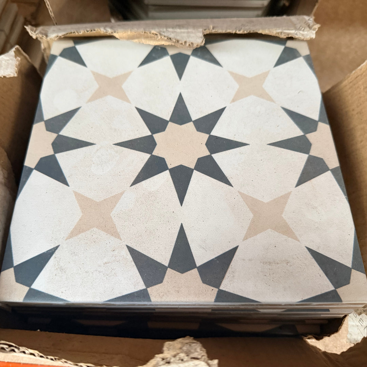 Ca Peitra Atlas Porcelain Denim- Job Lot - 12 tiles - 0.48m2