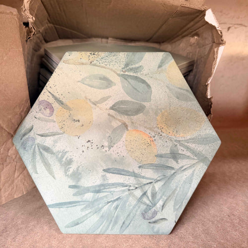 Ca Peitra Capri Porcelain Hexagon - Job Lot - 21 tiles - 0.8m2