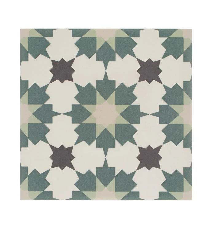 Fired Earth Infusion Amparo 20 x 20 Patterned Porcelain Tile