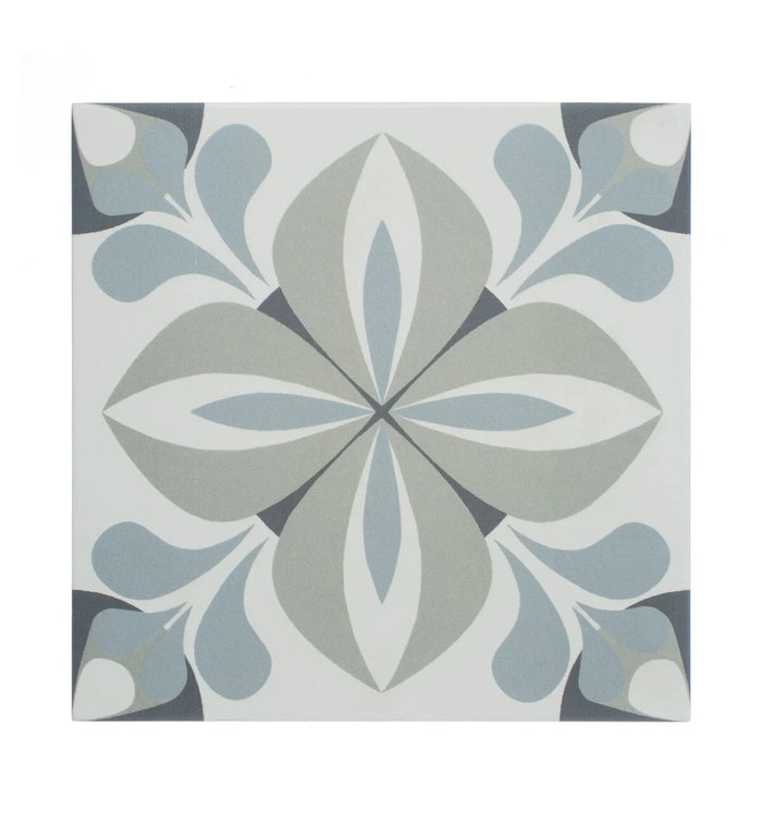Fired Earth Infusion Lousa 20 x 20 Patterned Porcelain Tile