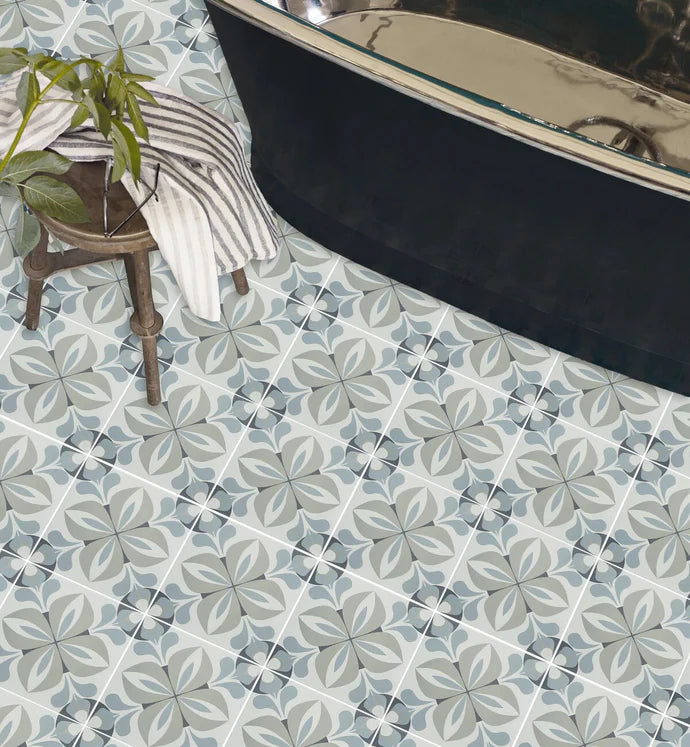 Fired Earth Infusion Lousa 20 x 20 Patterned Porcelain Tile