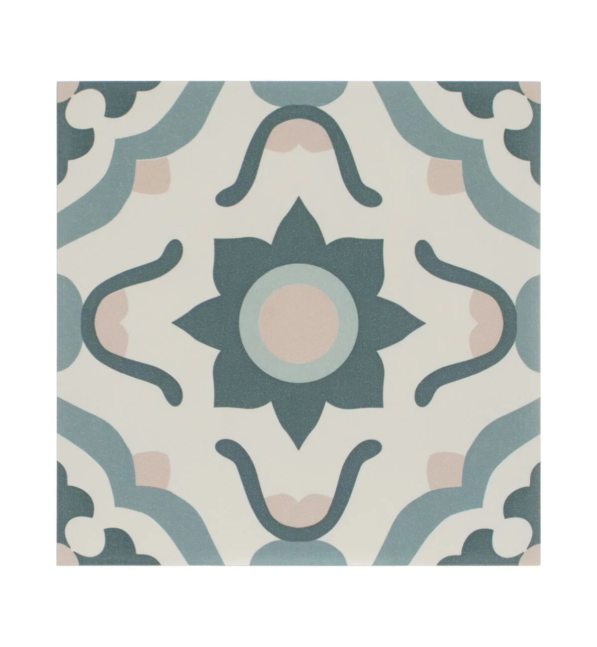 Fired Earth Infusion Nazare 20 x 20 Patterned Porcelain Tile Sample