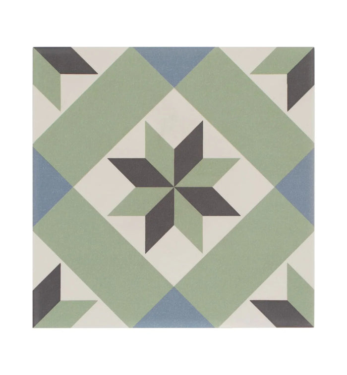 Fired Earth Infusion Ribeira 20 x 20 Patterned Porcelain Tile